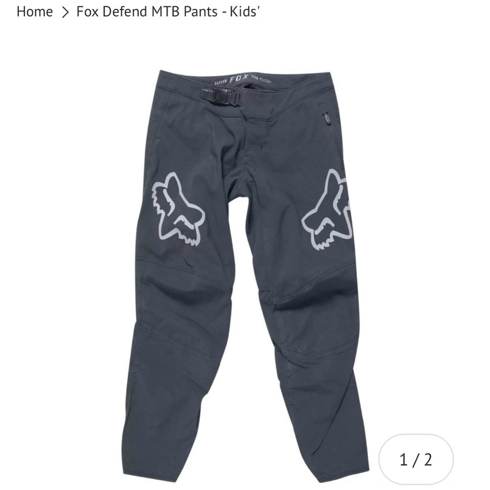 Youth FOX Defend MTB pants